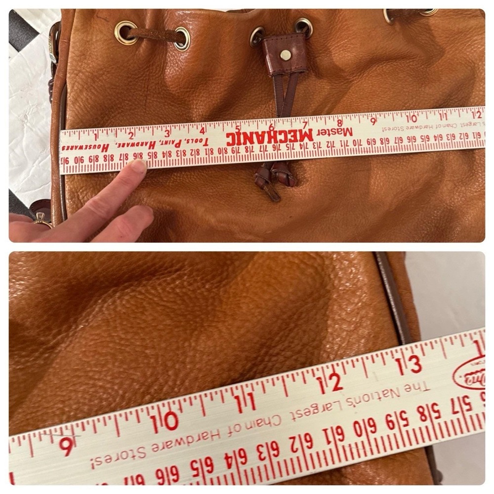 Manolo Blahnik Brown Leather Hobo Bag - Picture 13 of 16
